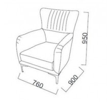 Кресло Carlino(Карлино) CARL-04