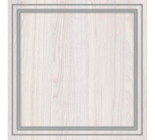 Кровать 1400/1600/1800 с подъемным механизмом Неаполь  Ясень анкор светлый (патина "серебро") экокожа polo белая