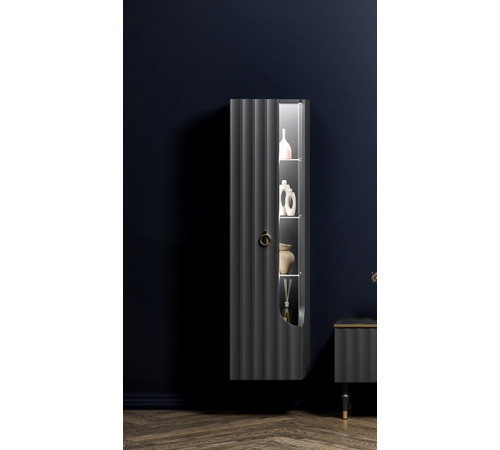 Шкаф-витрина навесной Лоренсо МН-043-02/03