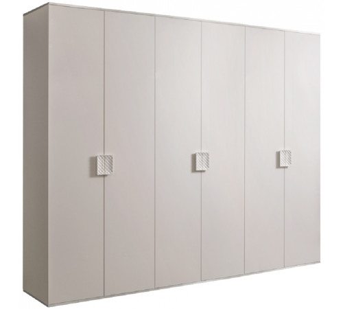 Шестистворчатый шкаф для одежды Diora ДШ2/6 (слоновая кость)